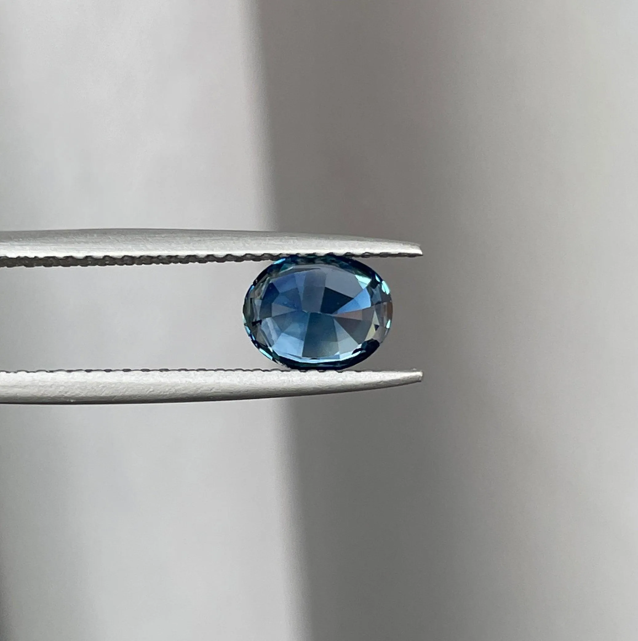 AAA Color Ceylon Blue Sapphire Loose Oval Cut Gemstone, Fine Quality Blue Sapphire Ring And Jewelry Making Gemstone 1.25 Ct