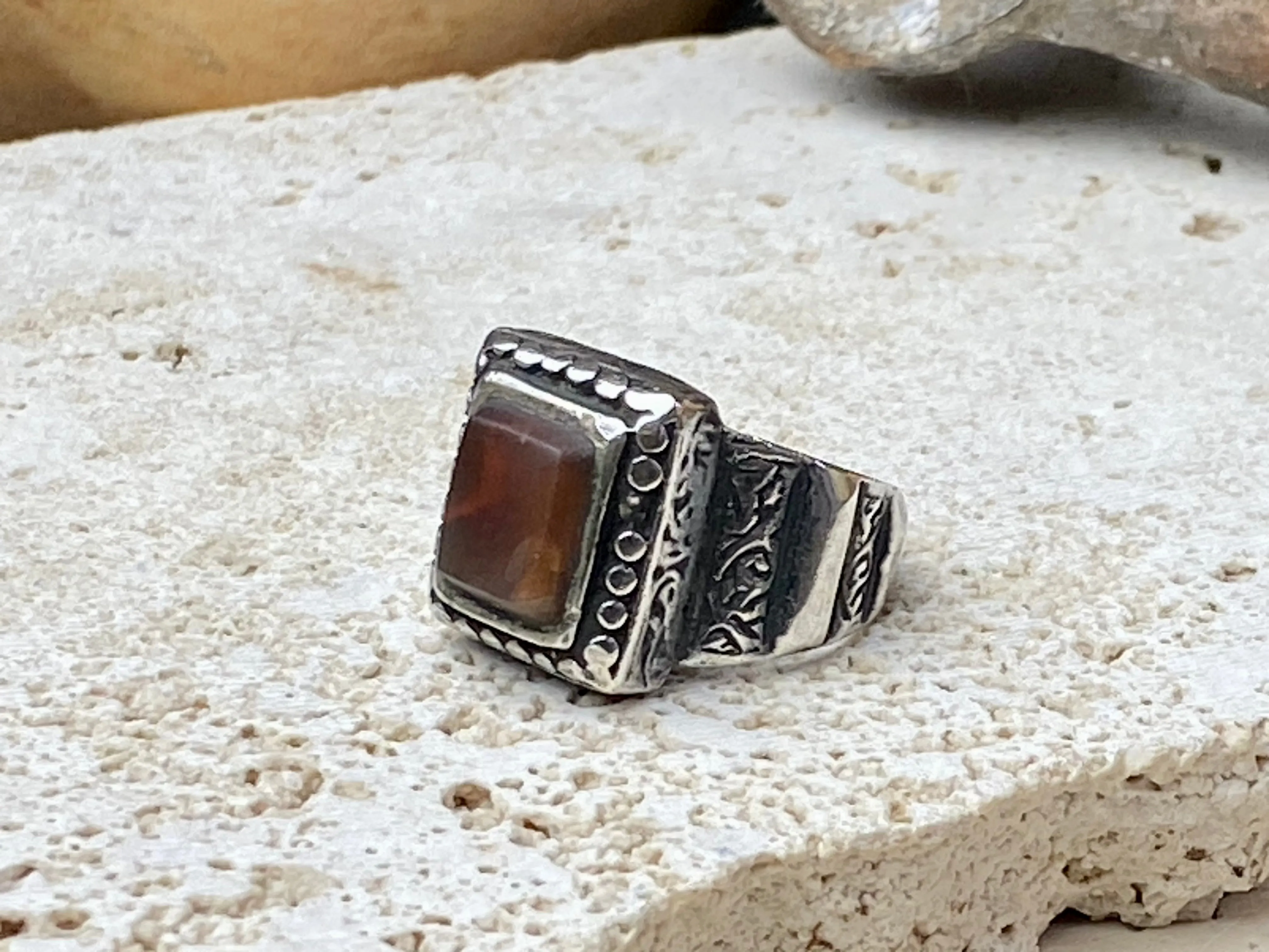 Afghani Vintage Carnelian Ring