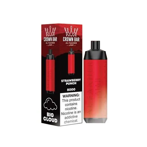Al Fakher Crown Bar 8000 Puffs Disposable Vape Device - 1PC