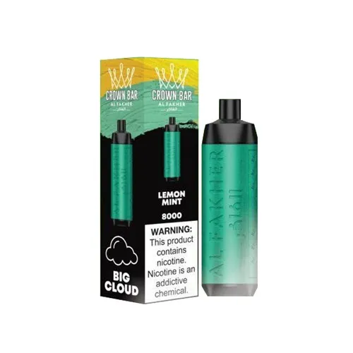 Al Fakher Crown Bar 8000 Puffs Disposable Vape Device - 1PC