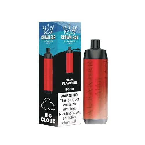 Al Fakher Crown Bar 8000 Puffs Disposable Vape Device - 1PC