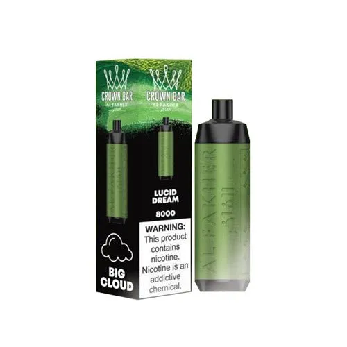 Al Fakher Crown Bar 8000 Puffs Disposable Vape Device - 1PC