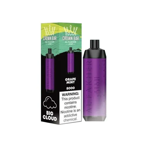 Al Fakher Crown Bar 8000 Puffs Disposable Vape Device - 1PC