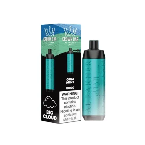 Al Fakher Crown Bar 8000 Puffs Disposable Vape Device - 1PC