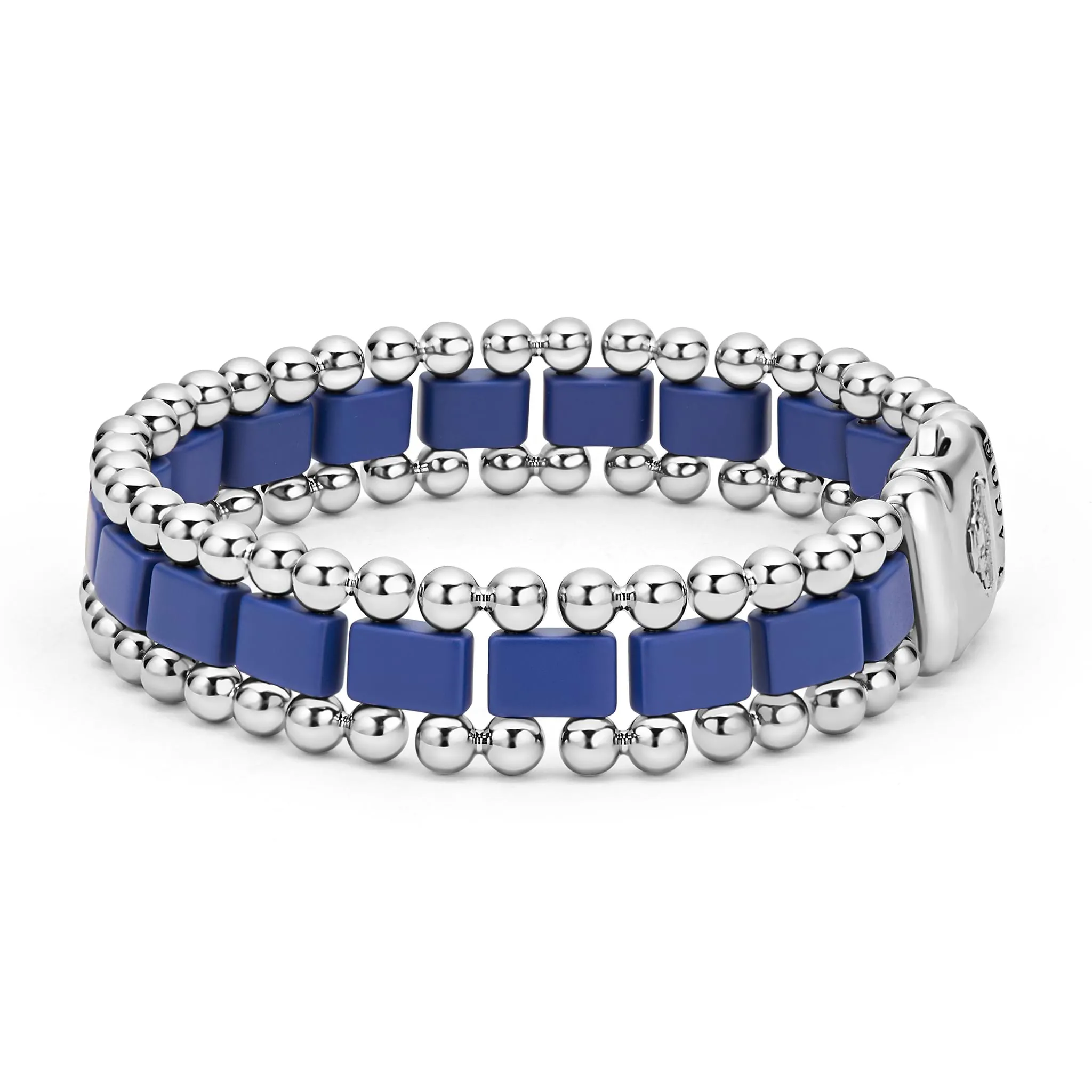 Anthem Matte Ultramarine Ceramic Link Bracelet