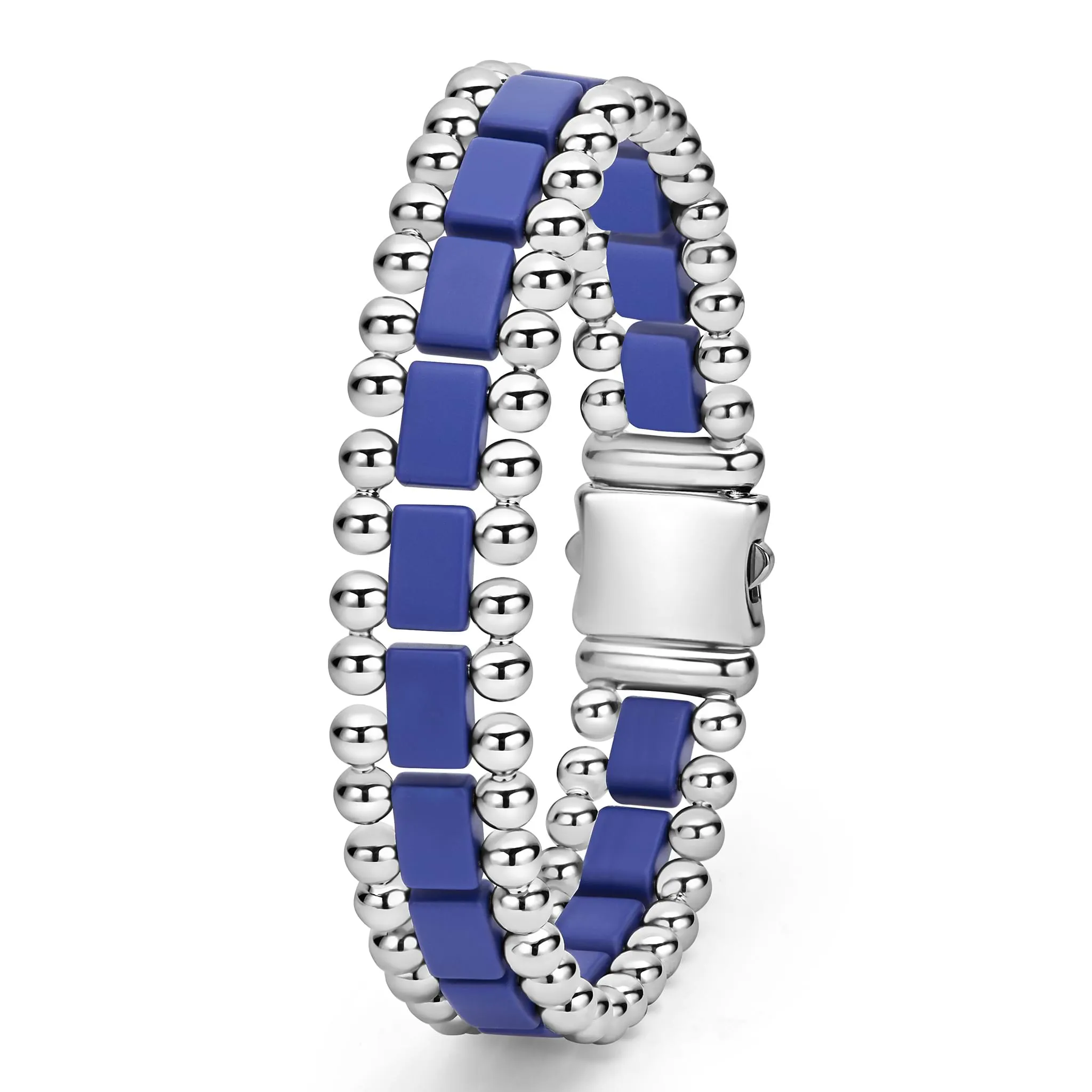Anthem Matte Ultramarine Ceramic Link Bracelet