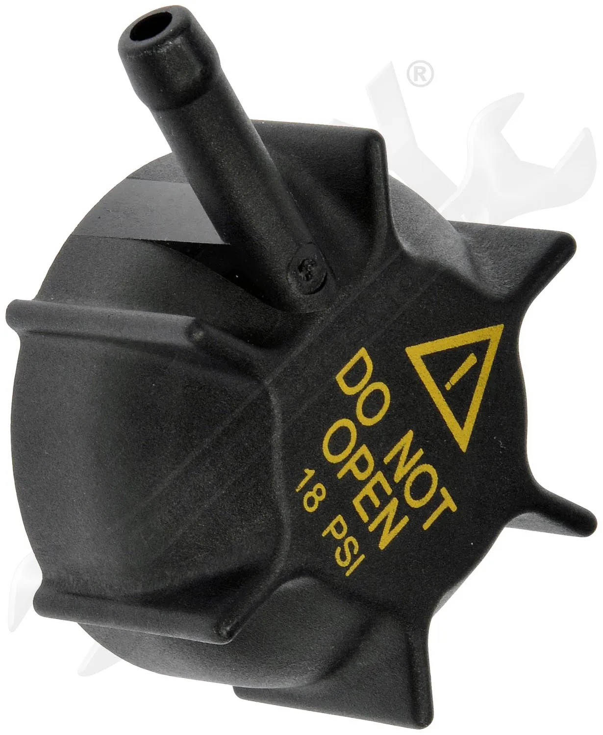 APDTY 137442 Heavy Duty Coolant Overlow Reservoir Fill Tank Cap w/Vent