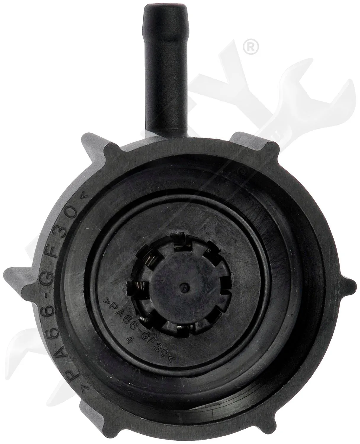 APDTY 137442 Heavy Duty Coolant Overlow Reservoir Fill Tank Cap w/Vent