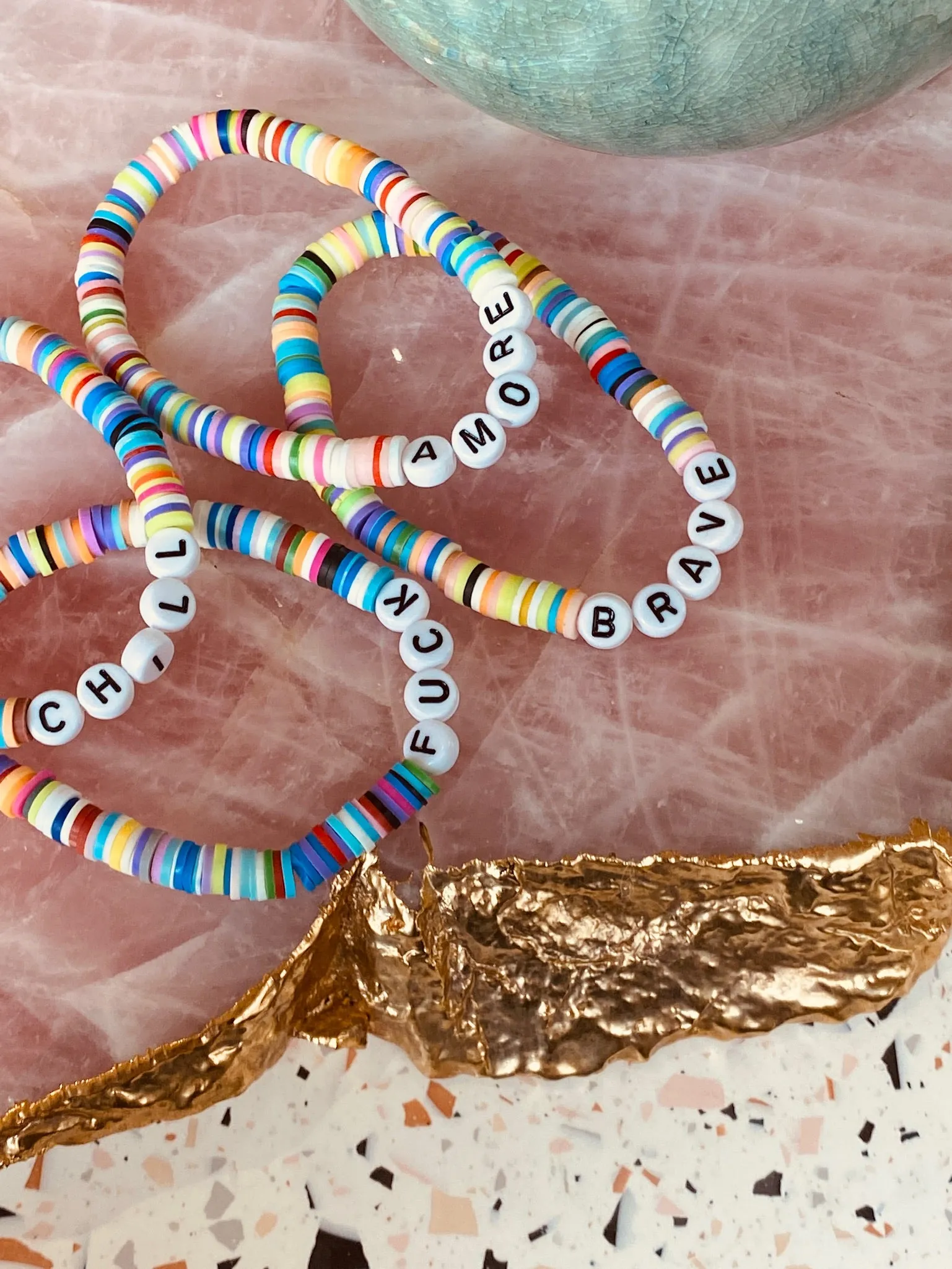 Beaded Bracelet | Fuck