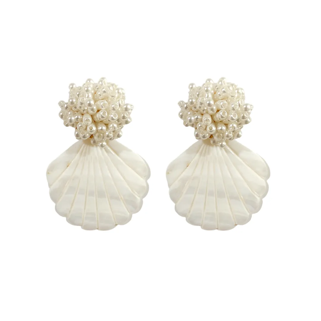 Bessie Shell Earrings