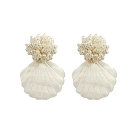 Bessie Shell Earrings