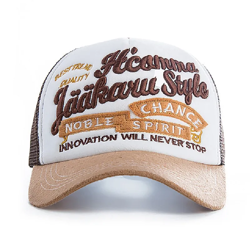 Best Trend Quality Baseball Cap Men And Women Spring Mesh Snapback Noble Spirit High-end Embroidery Summer Cotton Hat Cap