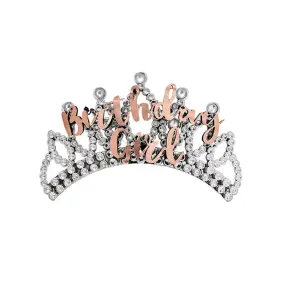 Birthday Girl Tiara - Rose Gold