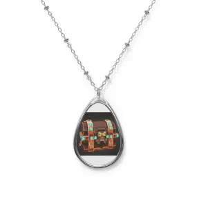 Bone Chest Oval Necklace