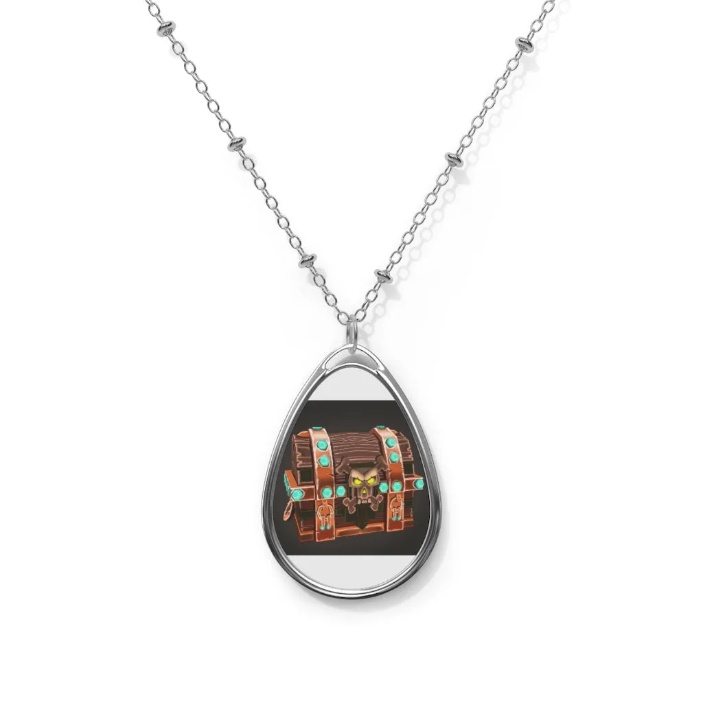 Bone Chest Oval Necklace