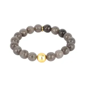 BuDhaGirl | Bianca Bracelet in Graphite