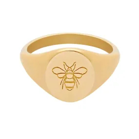 Bumble Signet Ring
