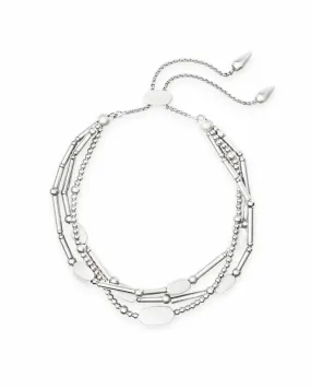 Chantal Beaded Bracelet in Silver by Kendra Scott