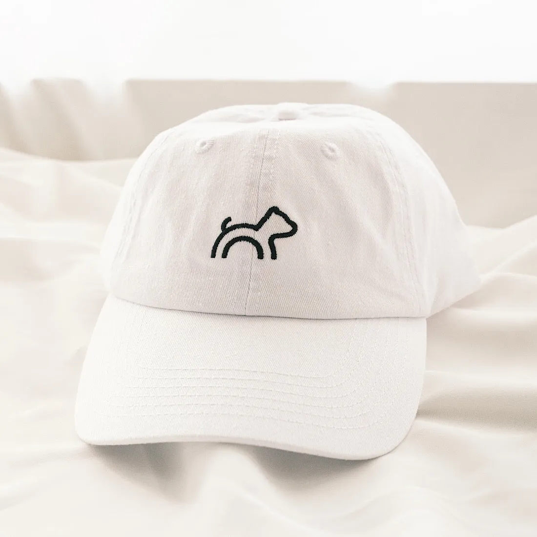 Cloud Haven Logo Baseball Cap White