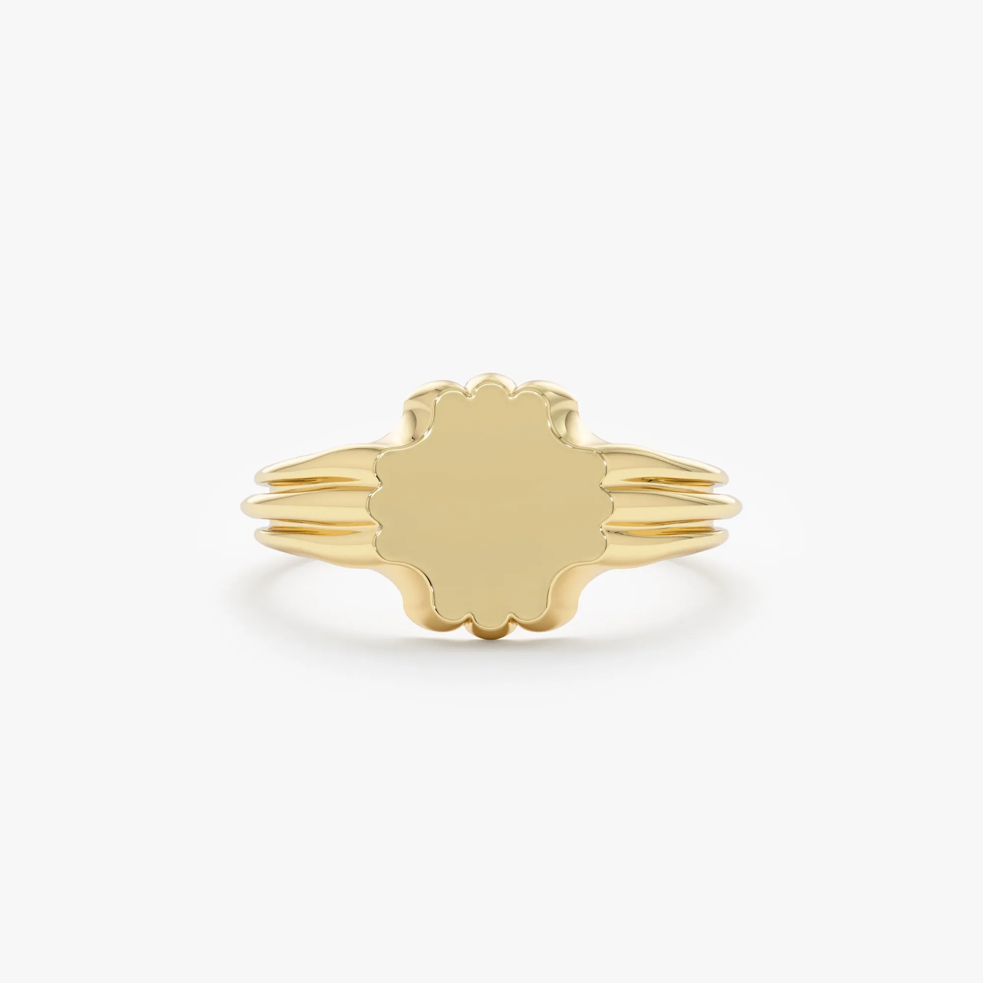 Clover Signet Ring, Madison