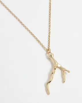 Coral Branch Necklace