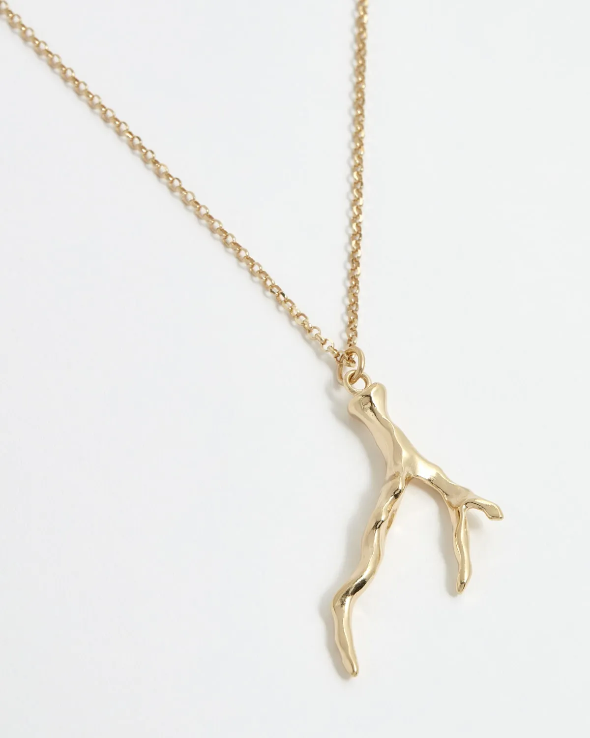 Coral Branch Necklace