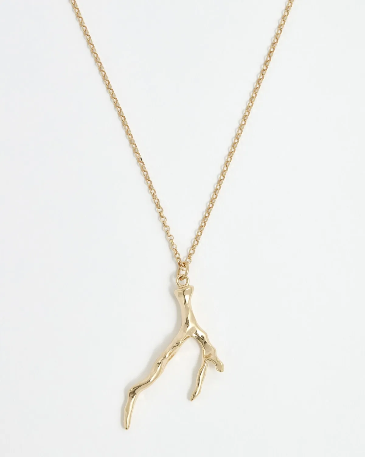 Coral Branch Necklace