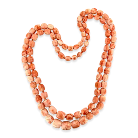 Coral Necklace Set of Two