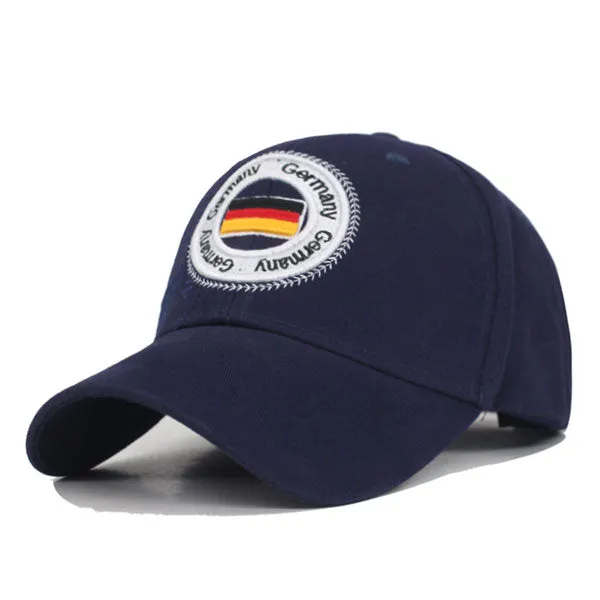 Cotton Germany Flag Brand Men Baseball Cap Women Snapback Caps Hats For Men Bone Casquette Fit Gorras Dad Male Baseball Hat Cap
