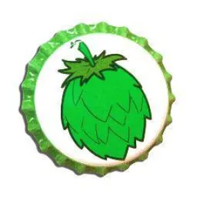 Crown Caps with Oxy-Liner, Hop Cone, ~150 Count