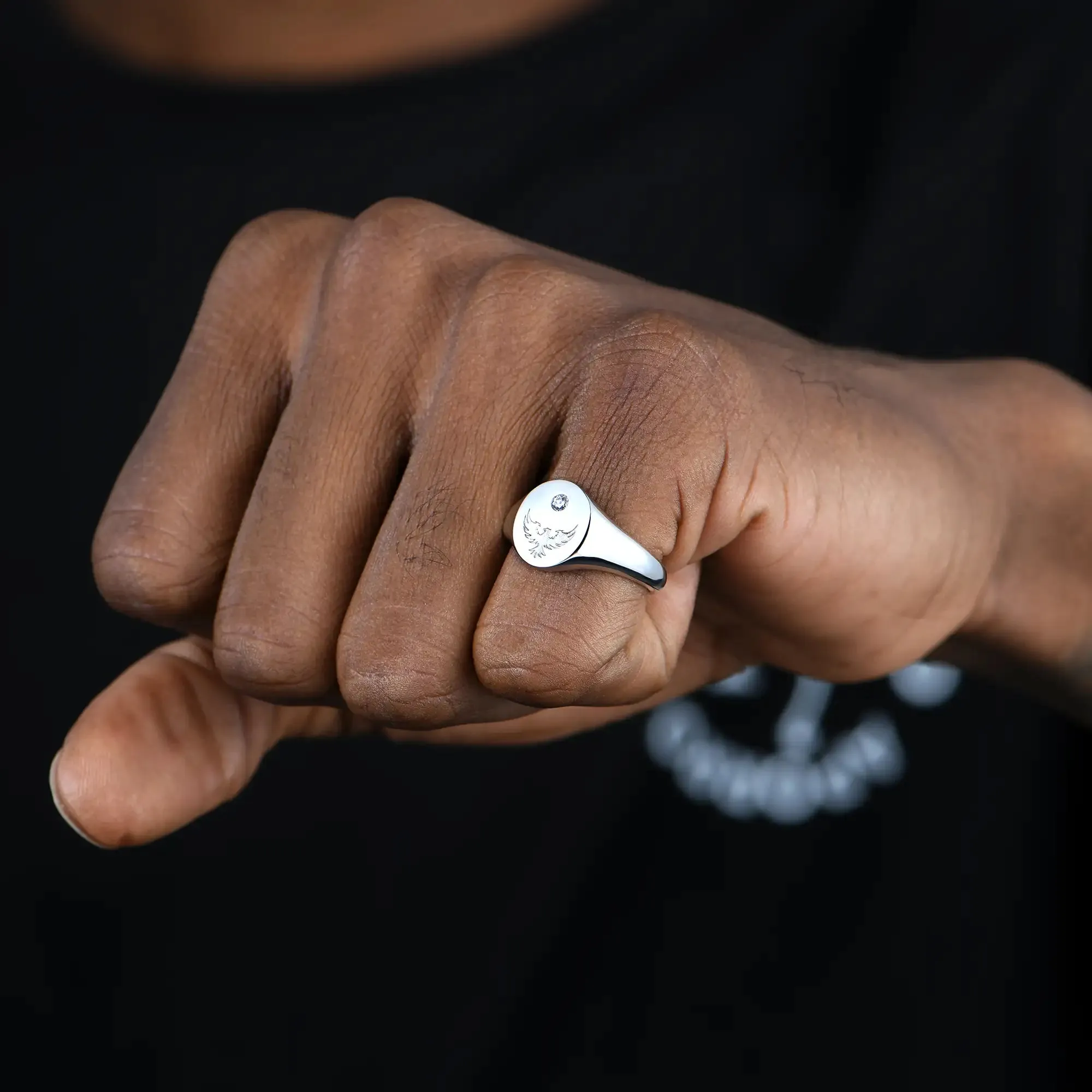 Custom Signet Ring - Pattern