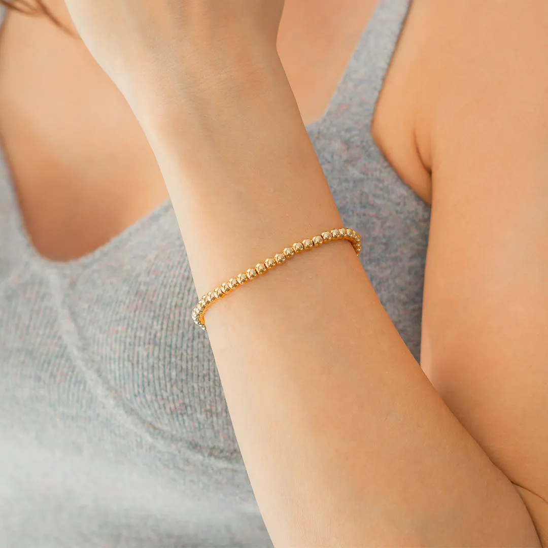 Dainty Gold Stacking Bracelet