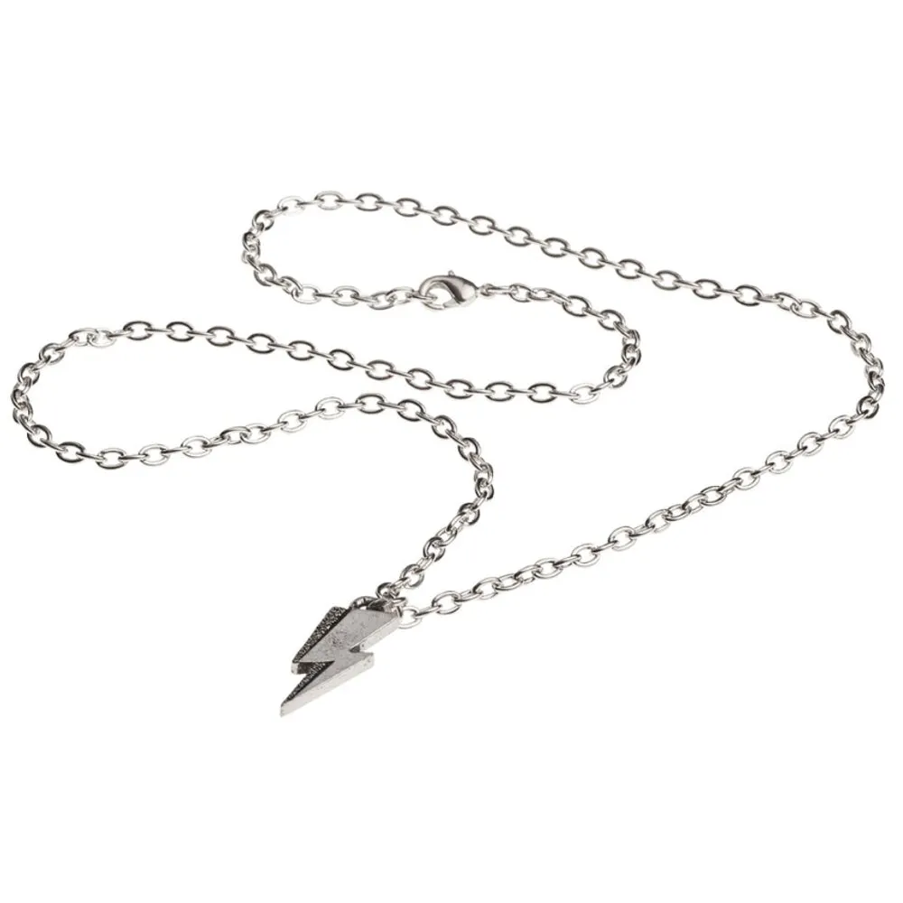 David Bowie: Lightning Flash Pendant Necklace by Alchemy Gothic