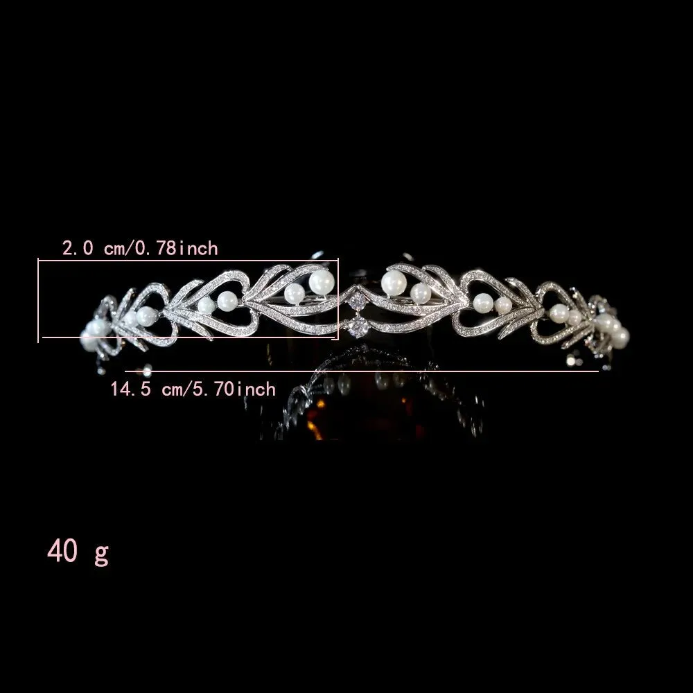 Elegant Crown Diadem Arab Tiaras