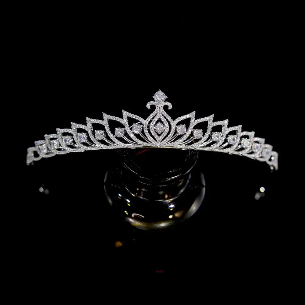 Elegant Crown Diadem Arab Tiaras