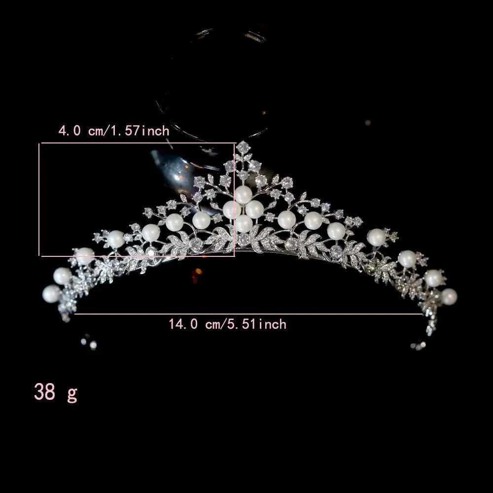Elegant Crown Diadem Arab Tiaras