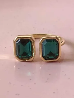 Emerald Serenity Ring