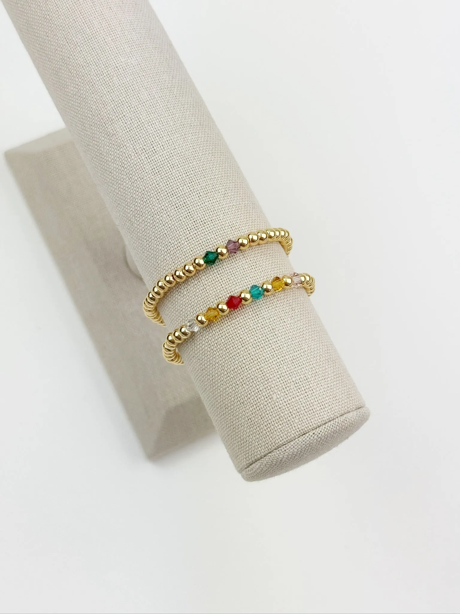 Family Birthstone Beaded Bracelet