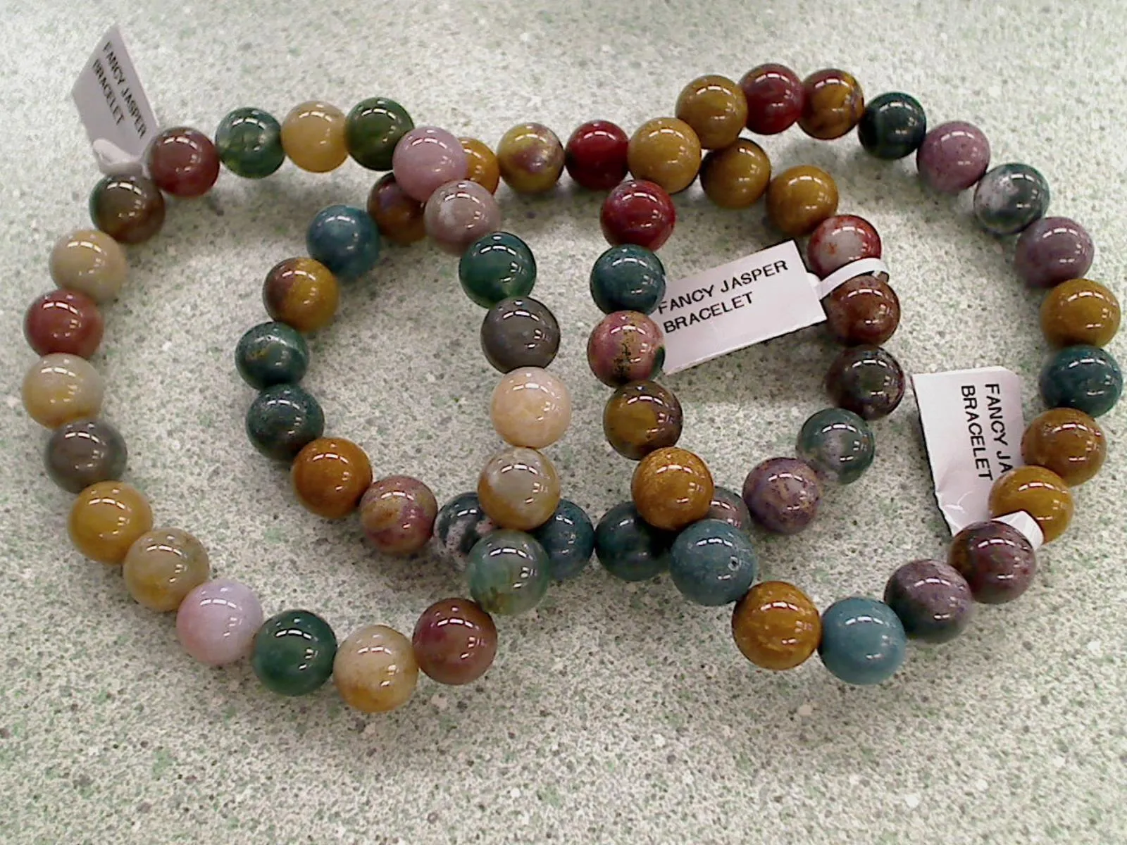 Fancy Jasper Stretch Bracelet