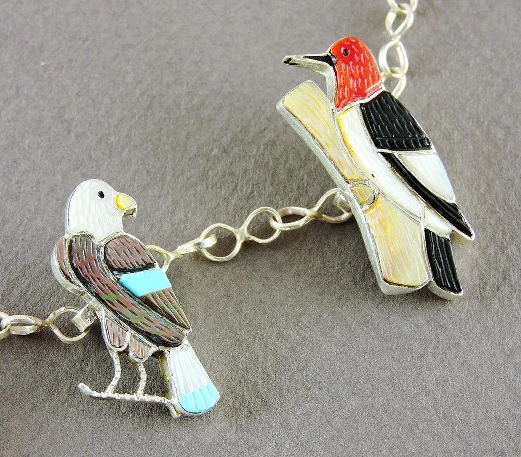 Feathered Friends Necklace