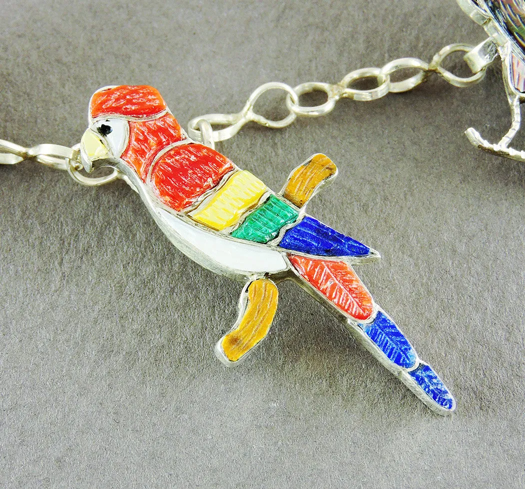 Feathered Friends Necklace