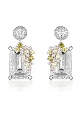 GEORGINI SPRING SORBET BUBBLEGUM MULTI COLOUR EARRINGS IE1010