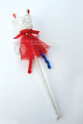 Girls Disney Snow White Glitter Wand Accessory