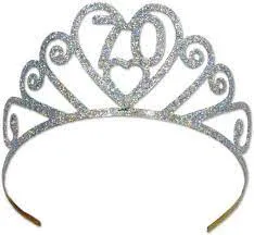 GLITTERED TIARA - 70