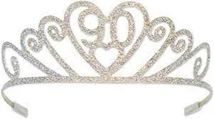 GLITTERED TIARA - 90