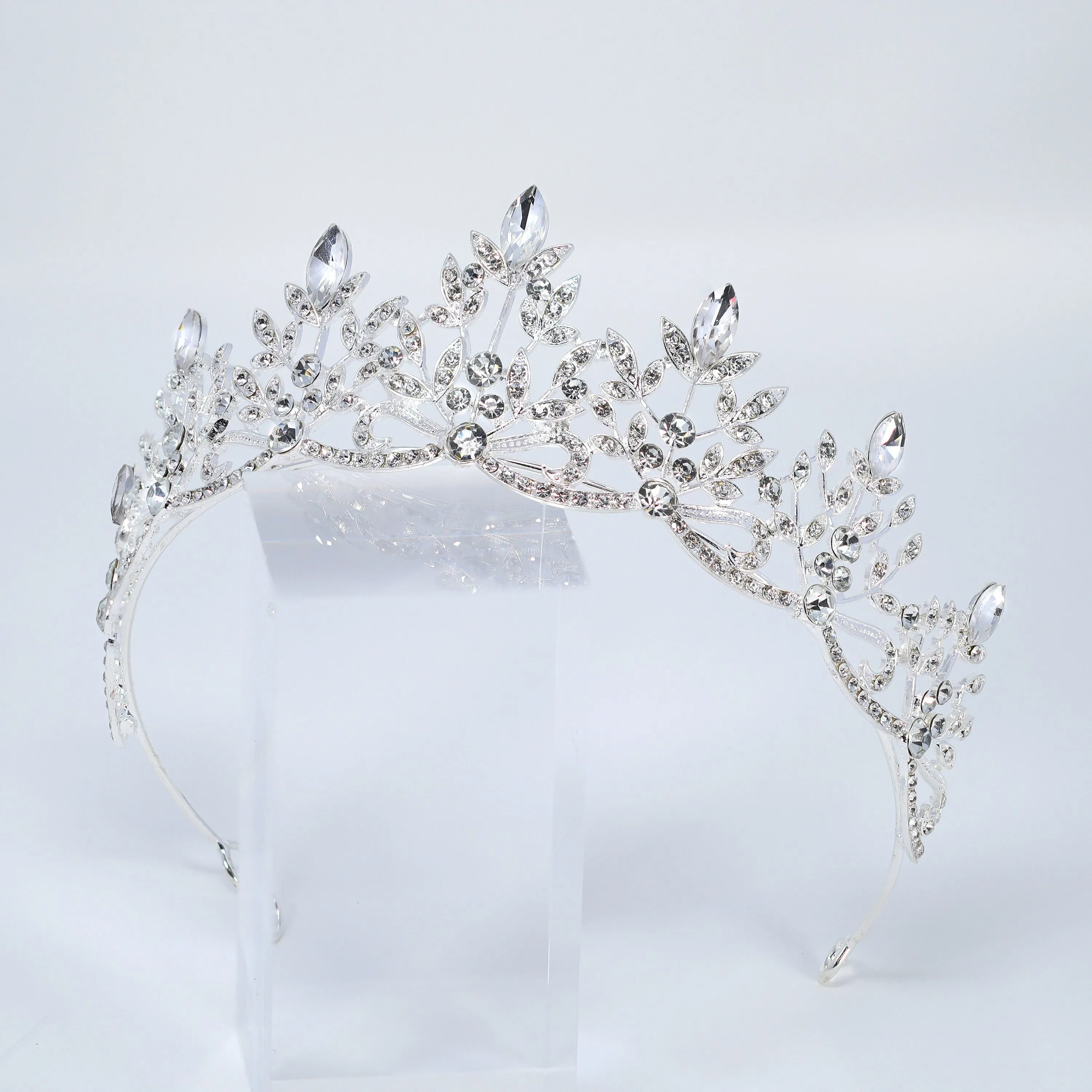 Glittering Grace Rhinestone Queen Tiara , Rhinestone Bridal Crown Tiara, Crystal Wedding Tiara, Crystal Wedding Crown, Tiara Bride