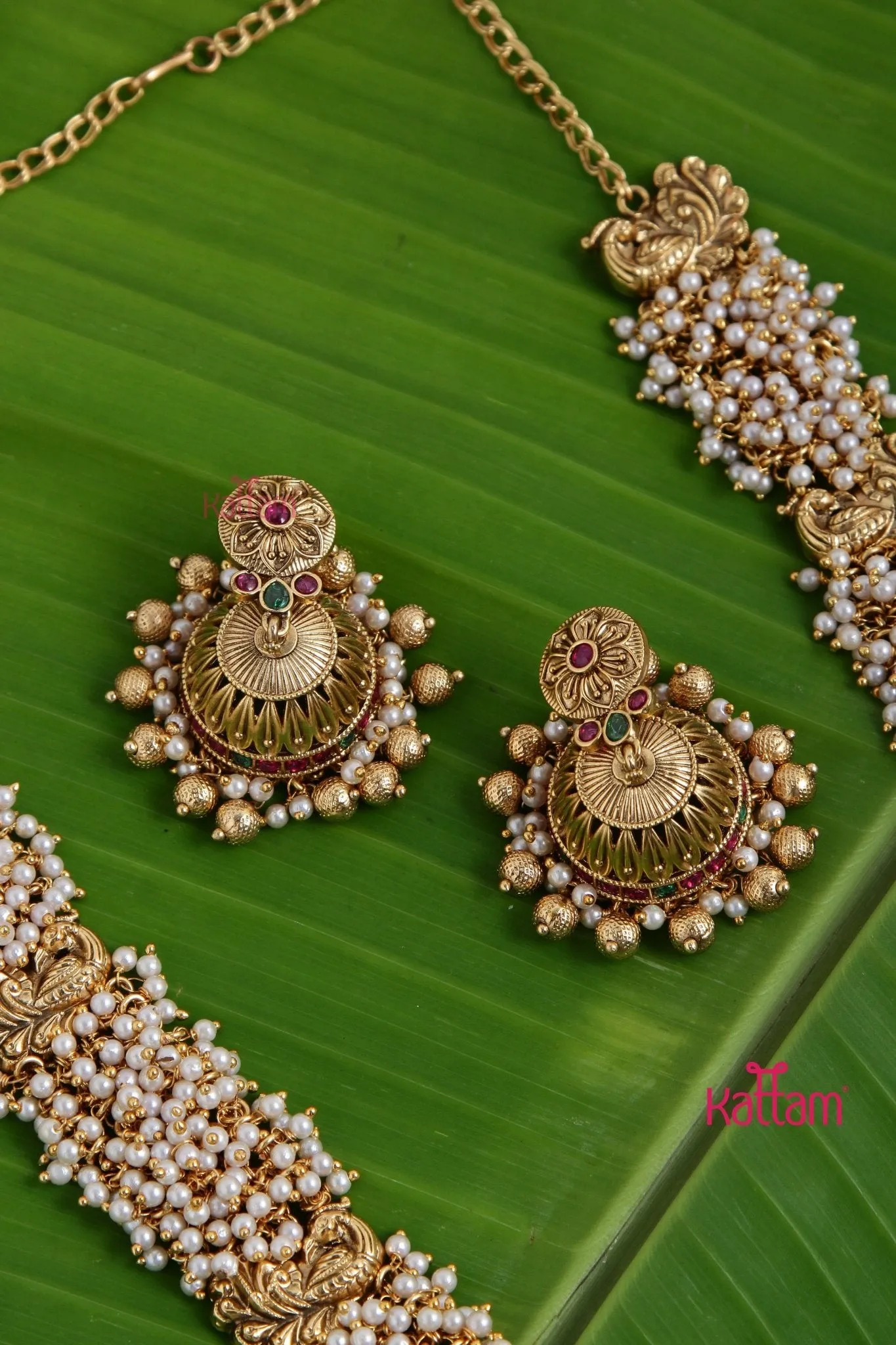Goddess Bridal Pearl Haram