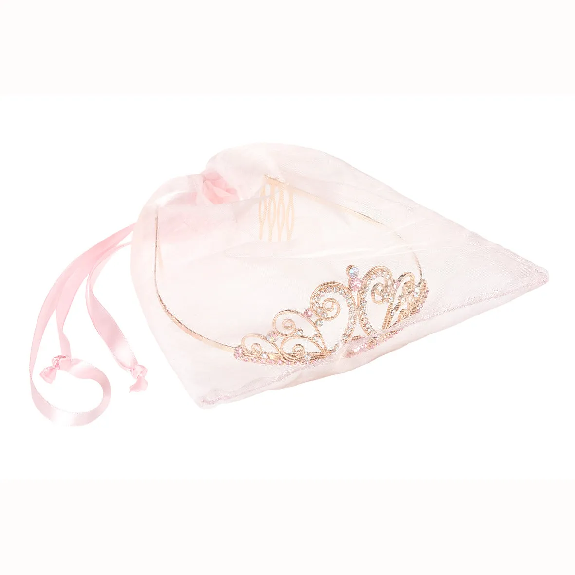 Gold jewelled tiara
