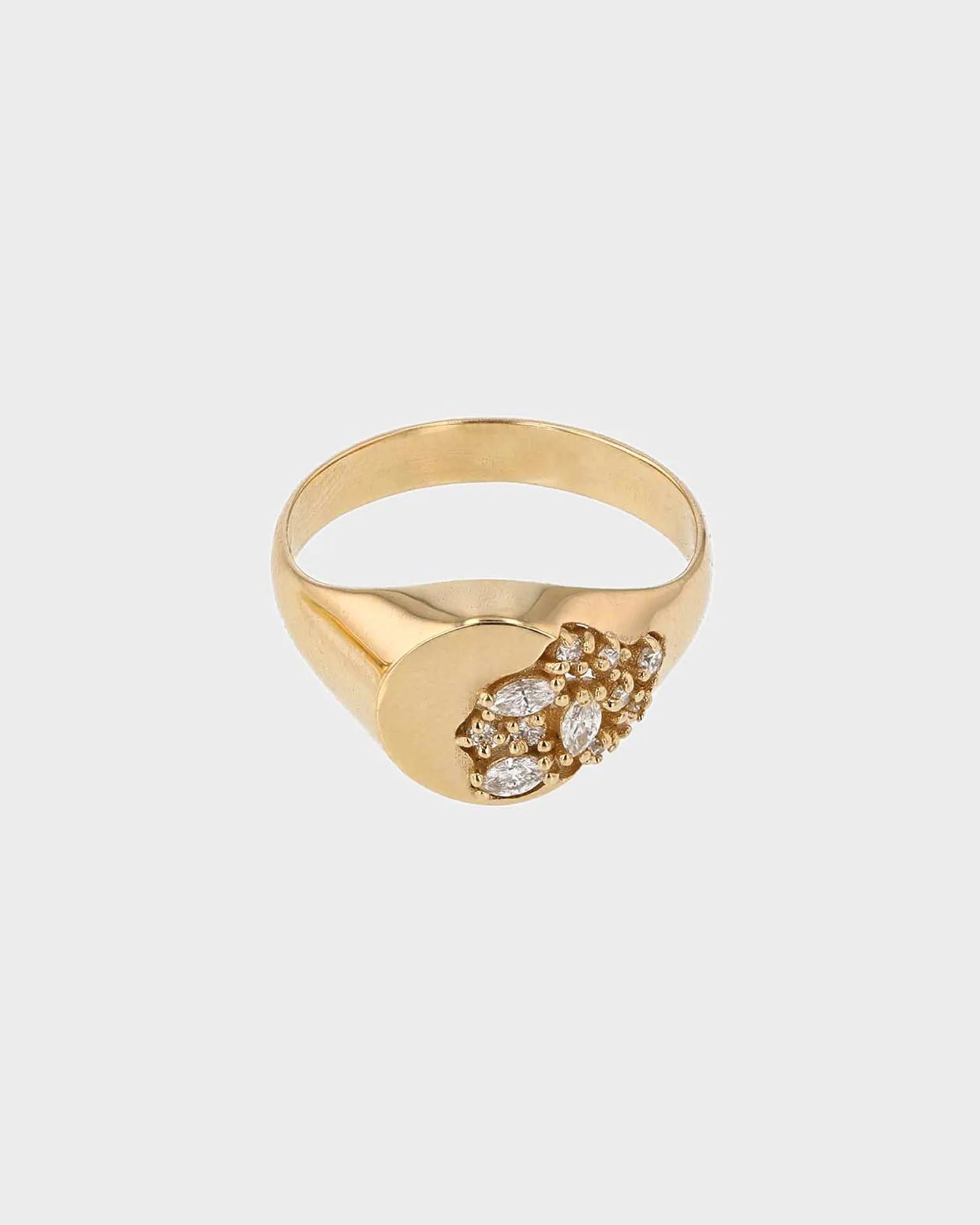 Gossamer Signet Ring