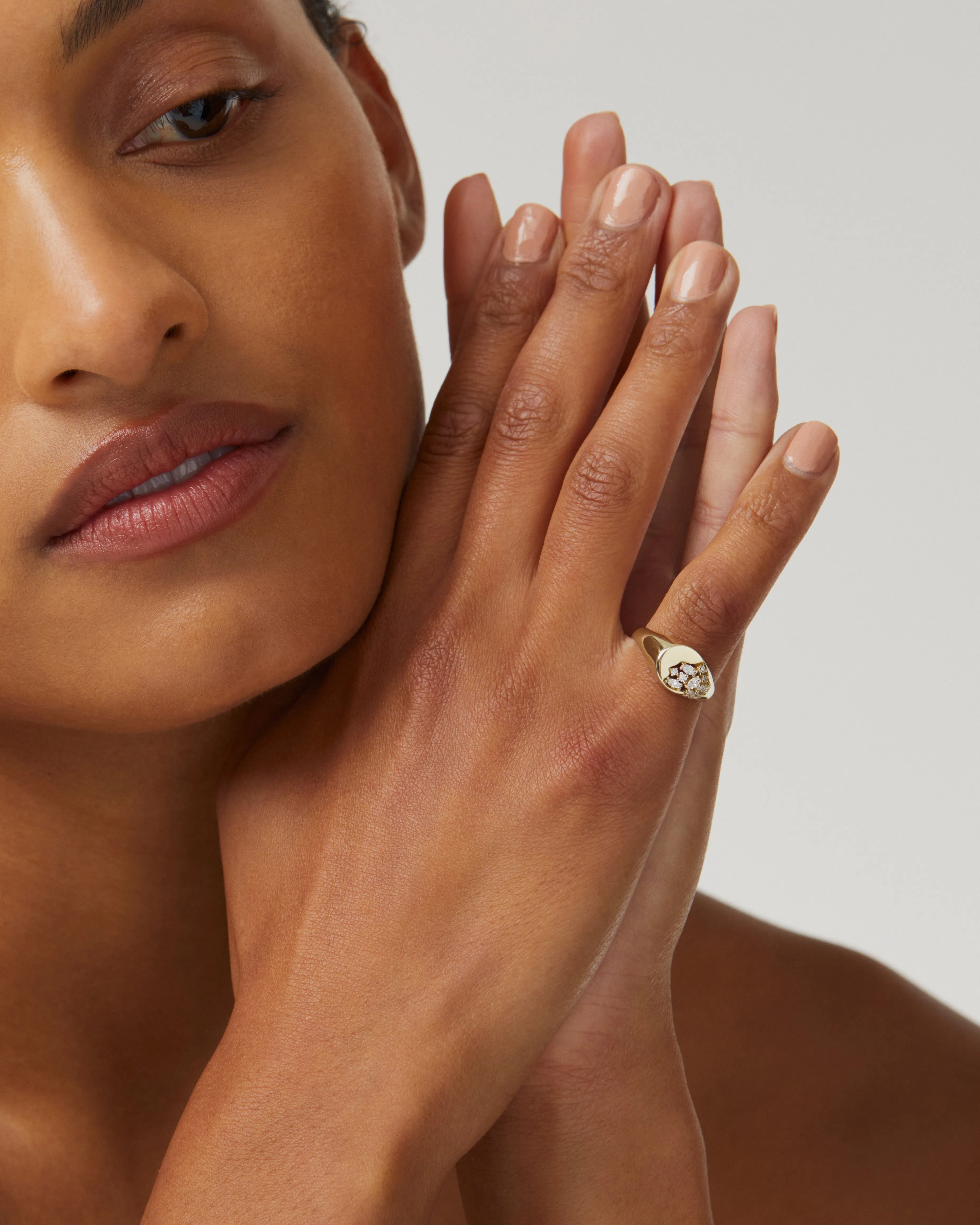 Gossamer Signet Ring